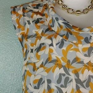 Banana Republic Women's Cowl Career Top Blouse S/M